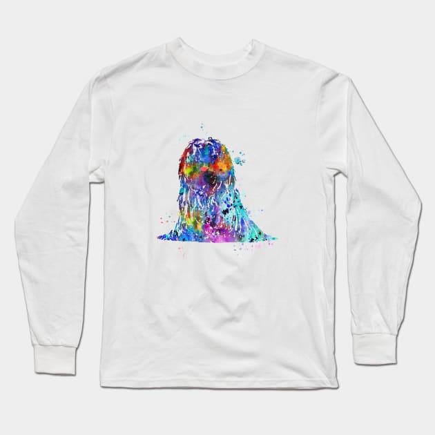 Hungarian Puli Long Sleeve T-Shirt by RosaliArt